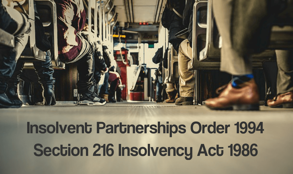 Insolvent partnerships